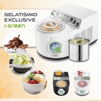photo gelatissimo exclusive i-green - white - up to 1kg of ice cream in 15-20 minutes 12